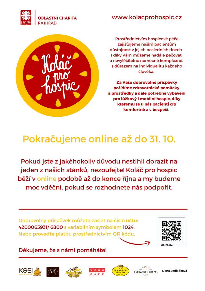 Koláč pro hospic on-line